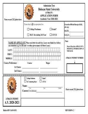 bulsu admission.
